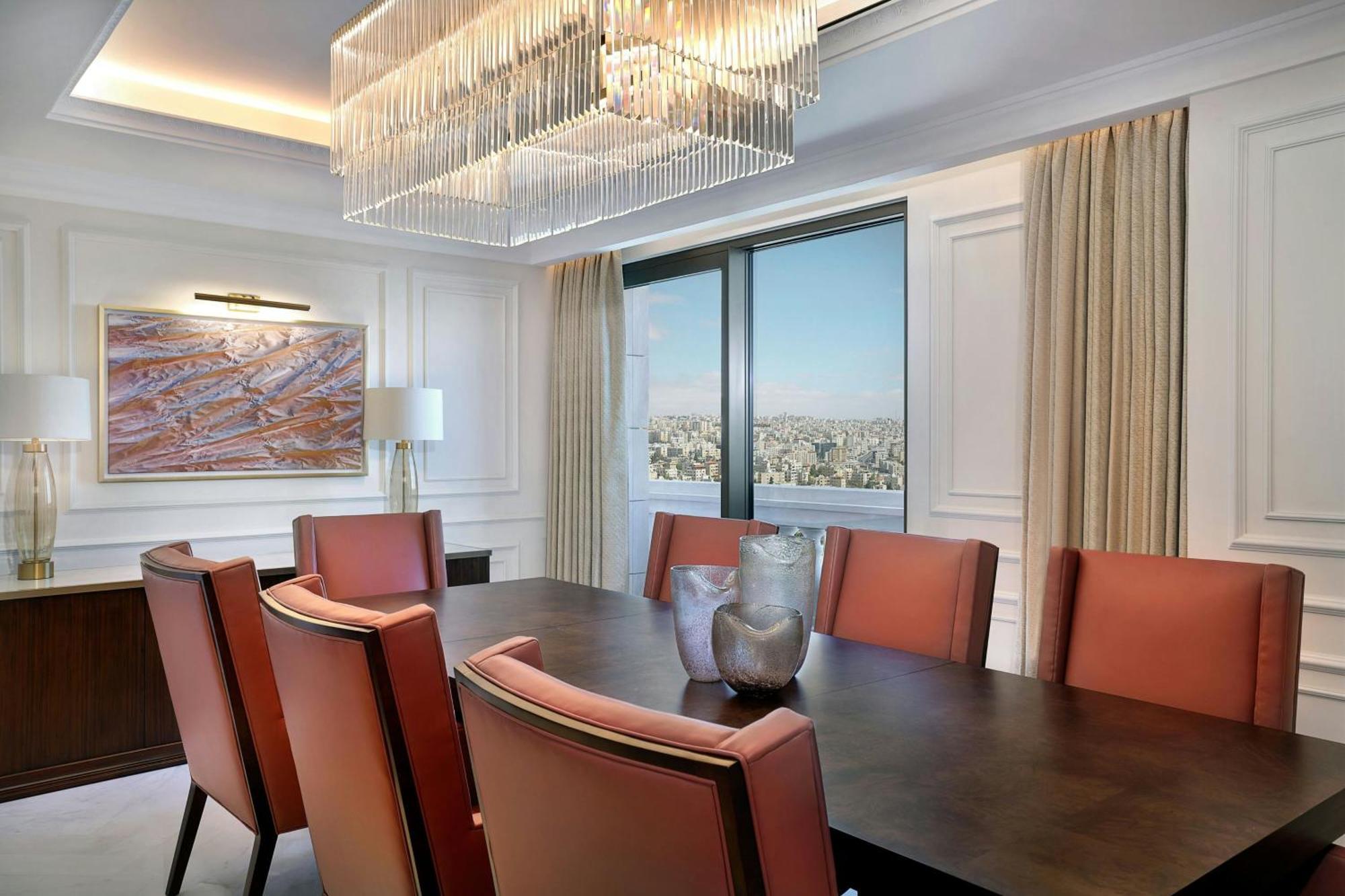 Hotel The Ritz-Carlton, Amman Esterno foto The dining room