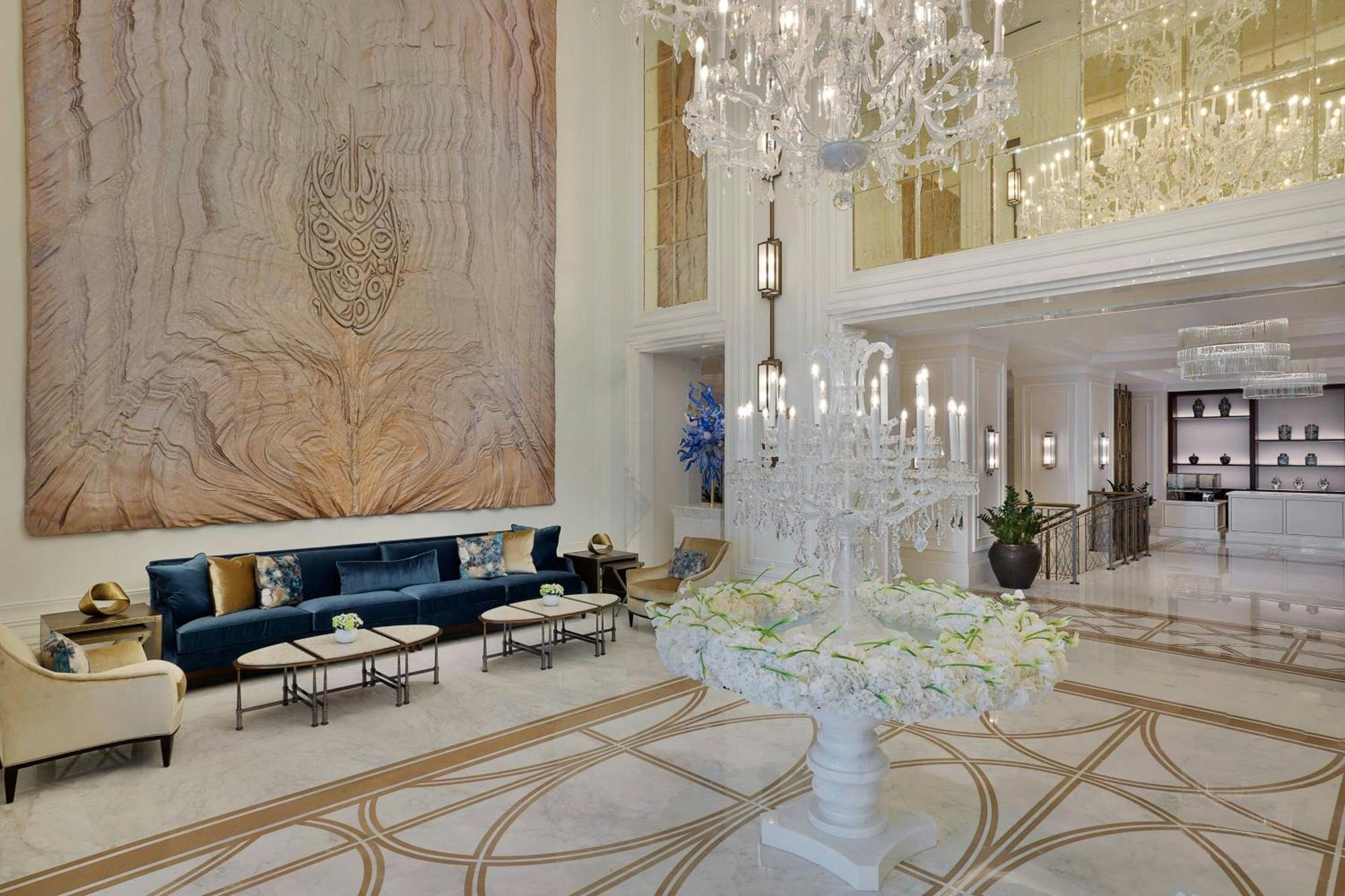 Hotel The Ritz-Carlton, Amman Esterno foto The lobby of the hotel